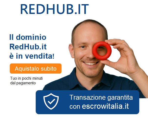 Logo, identità visiva e branding di redhub.it